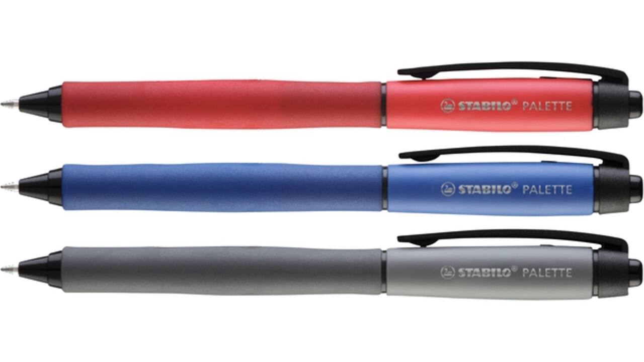 Rollerpen STABILO Palette 268/46 medium zwart