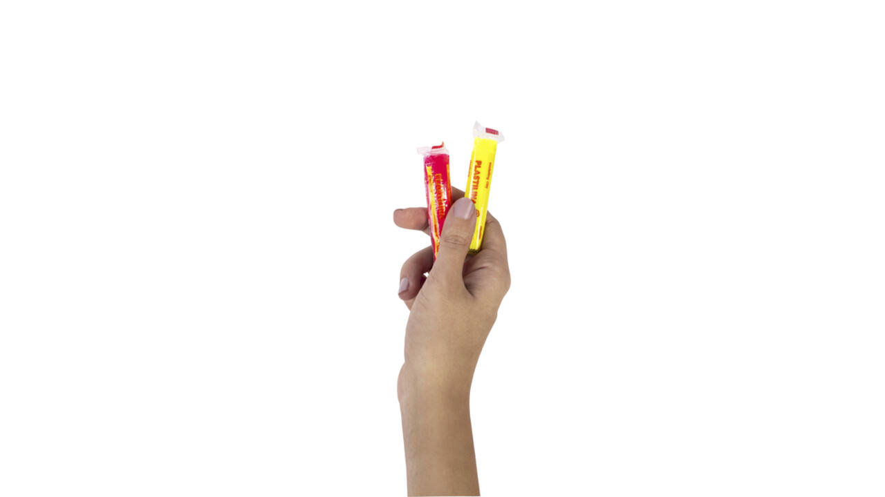 Boetseerklei Jovi plastalina 15gr neon kleuren assorti etui à 6 stuks