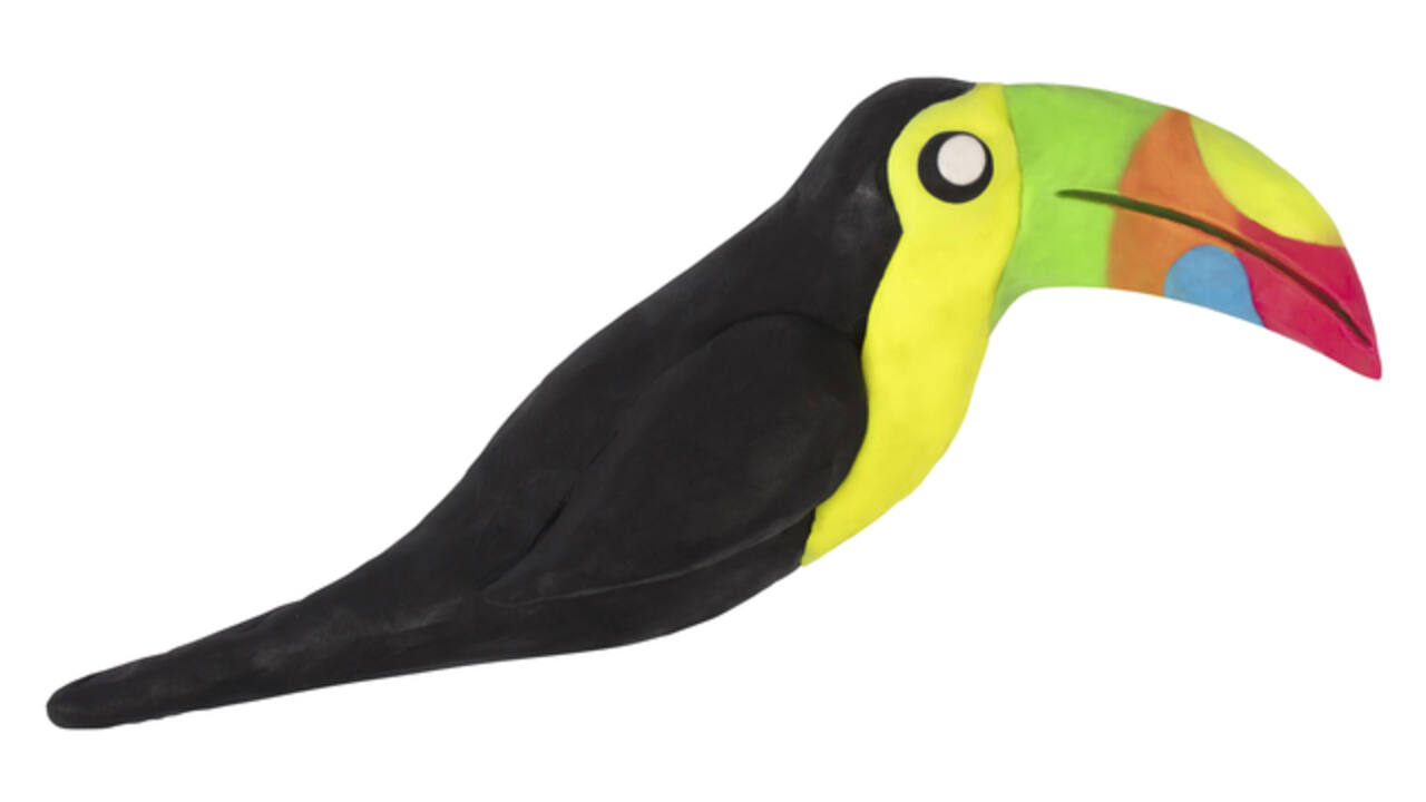 Boetseerklei Jovi plastalina 15gr neon kleuren assorti etui à 6 stuks