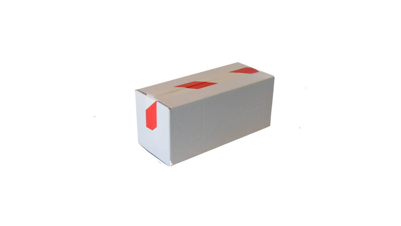 Waarschuwingstape IEZZY 50mmx66m rood/wit