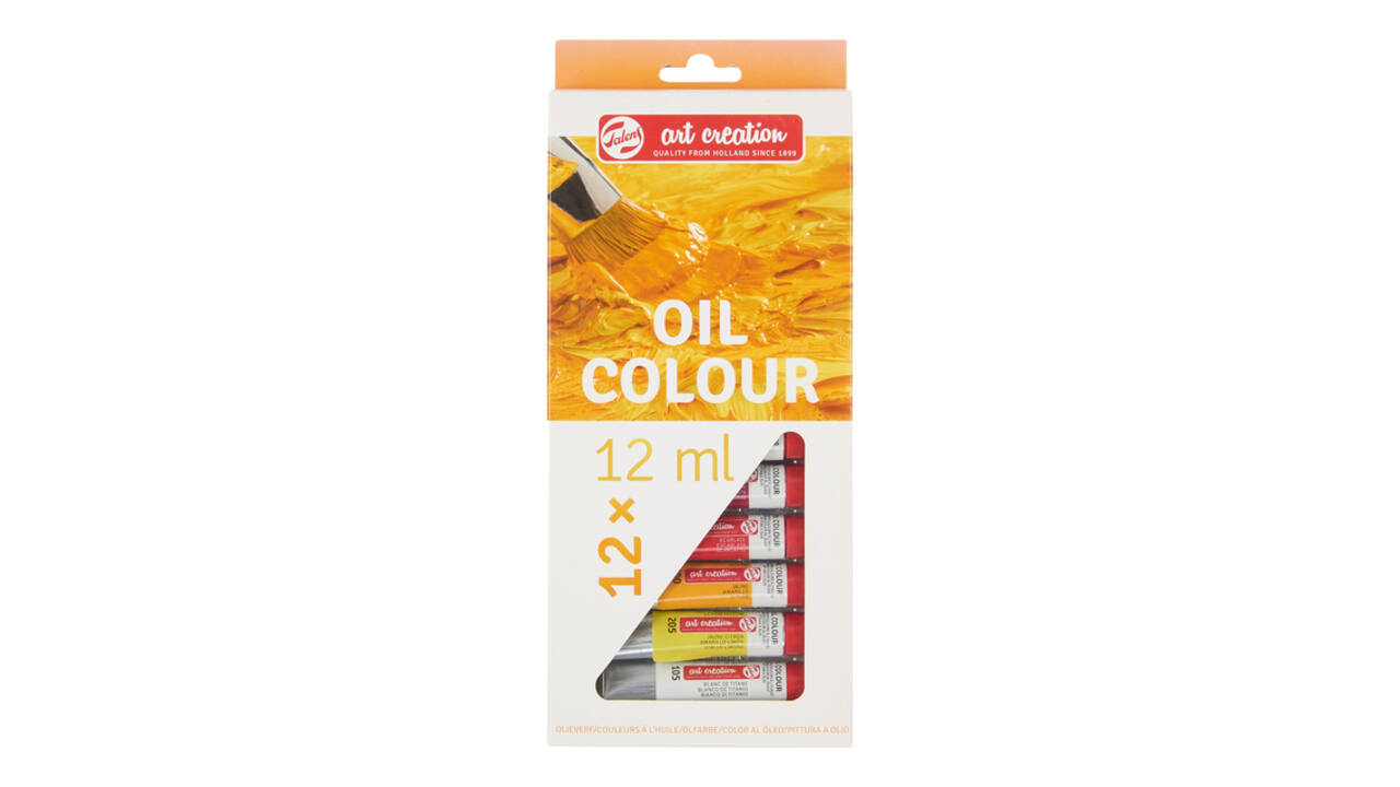 Talens Art Creation olieverf set 12 tubes 12 ml
