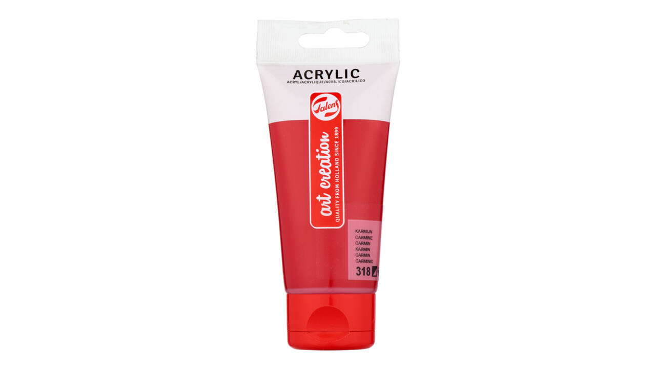 Acrylverf Talens Art Creation 318 karmijn tube à 75ml