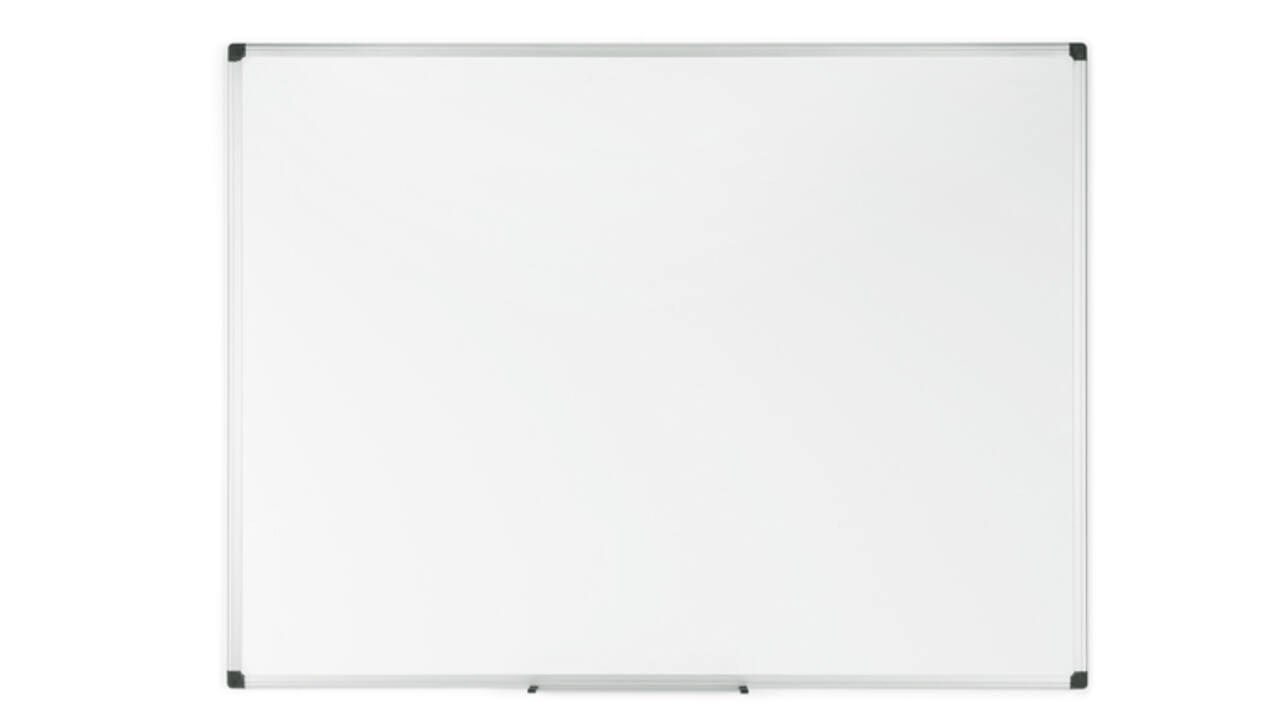 Whiteboard Quantore 90x120cm emaille magnetisch