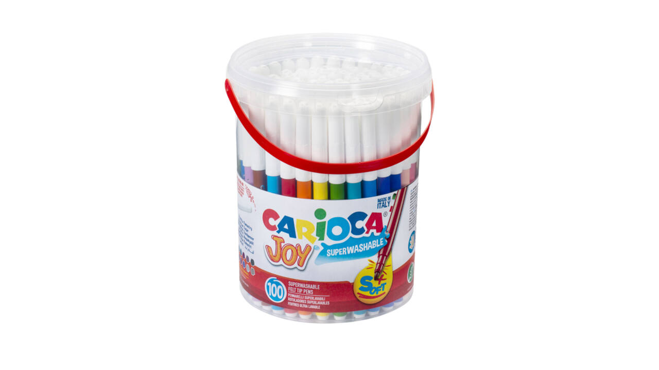 Viltstiften Carioca Joy pot à 100 stuks