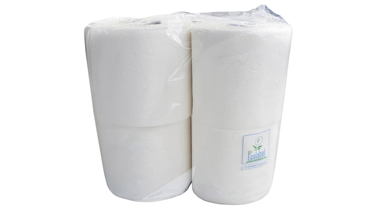 Toiletpapier Cleaninq T4 2-laags 40x400 vel wit