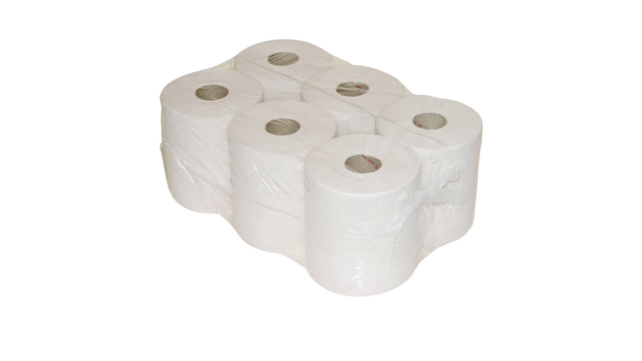 Poetspapier Euro Products M1-V1 2-laags 1000 vel wit 100038