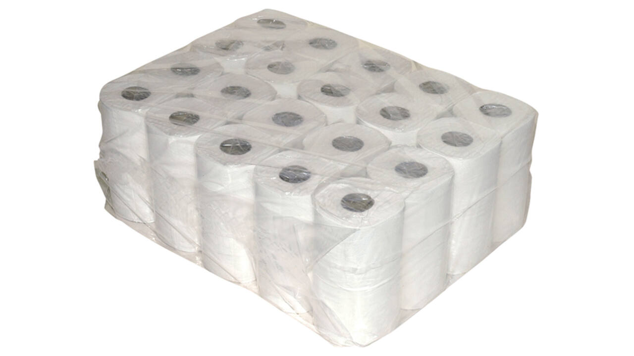 Toiletpapier Cleaninq T4 2-laags 40x400 vel recycled wit