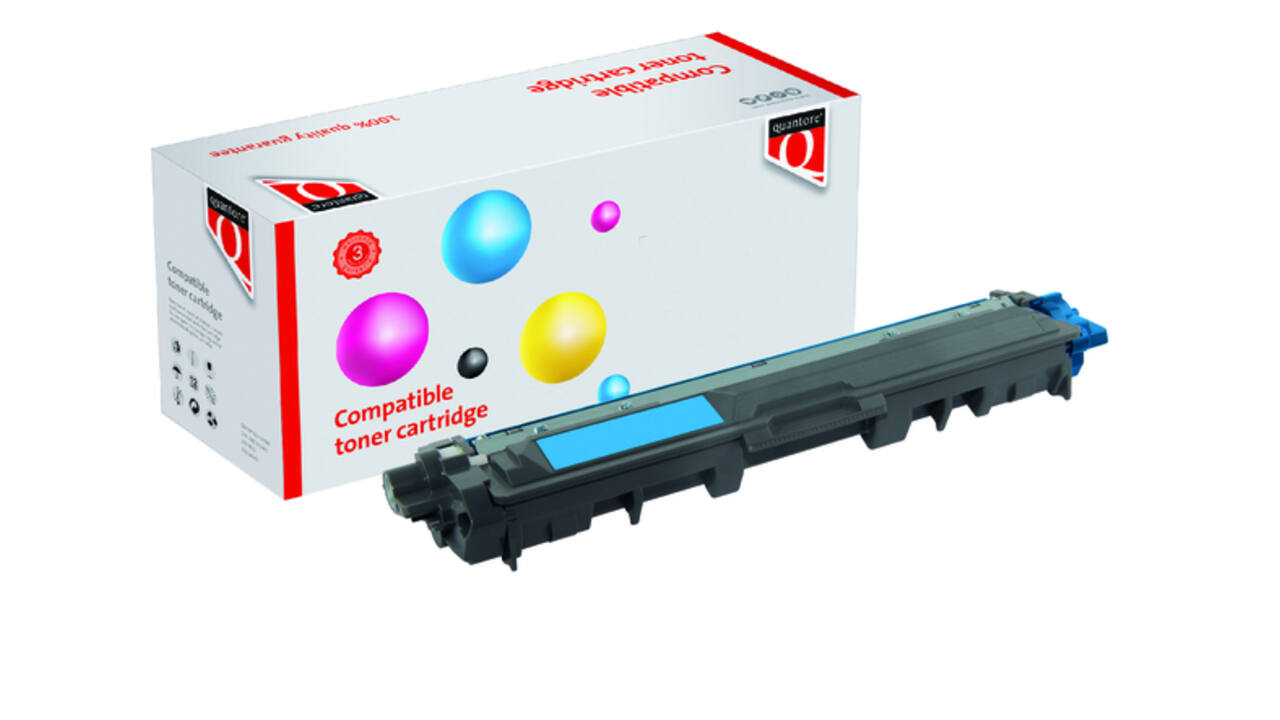 Toner Quantore alternatief tbv Brother TN-247C blauw
