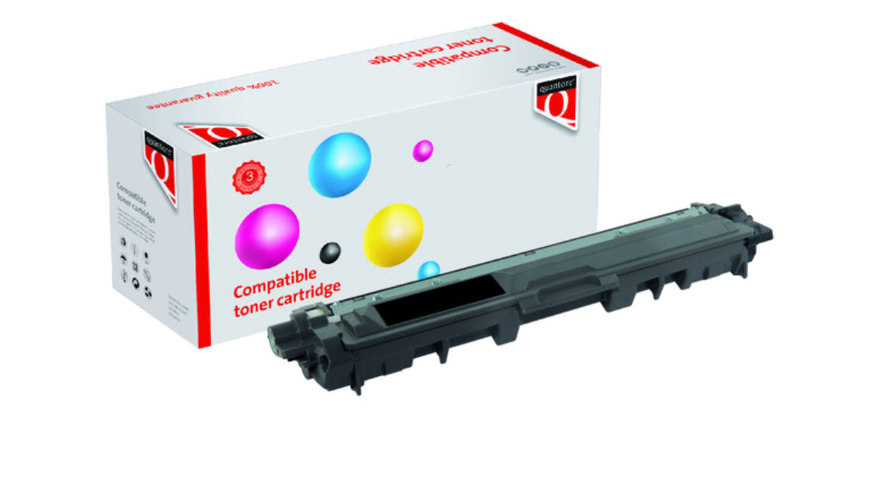 Toner Quantore alternatief tbv Brother TN-247BK zwart