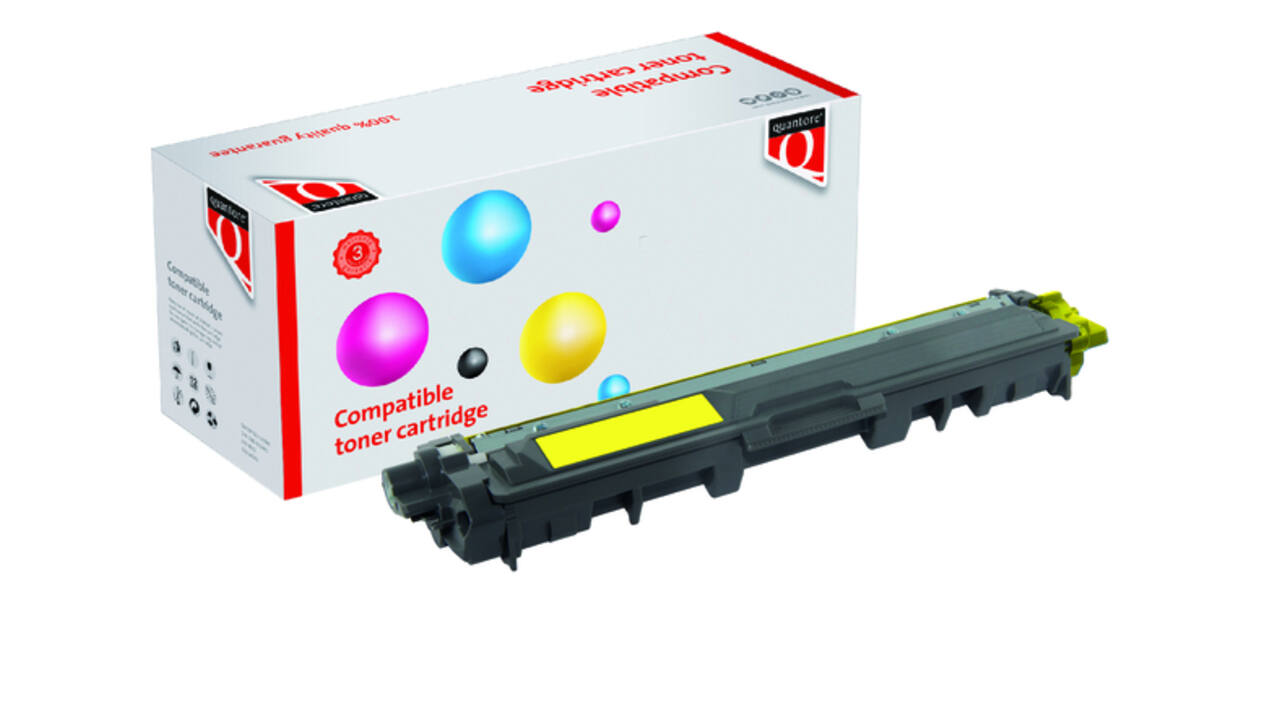 Toner Quantore alternatief tbv Brother TN-247Y geel