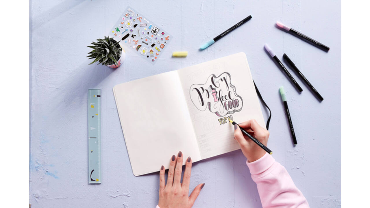 Fineliner edding 1200 fijn pastel assorti
