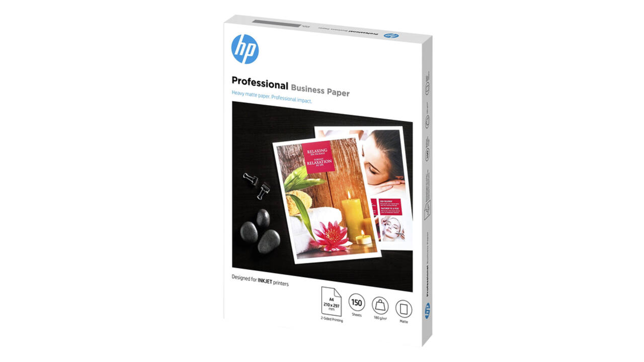 Inkjetpapier HP 7MV79A A4 mat 180gr 150 vel