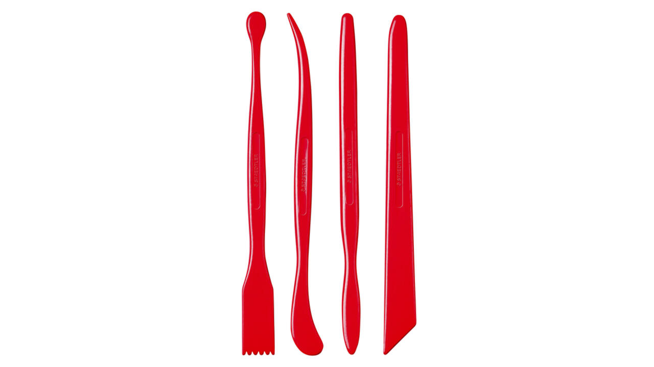 Boetseerspatel Staedtler Fimo blister à 4 stuks