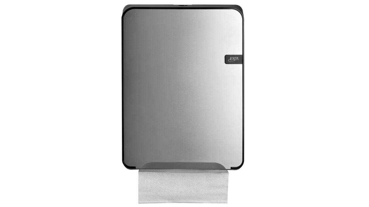 Handdoekdispenser Quartzline Q8 zilver 441192