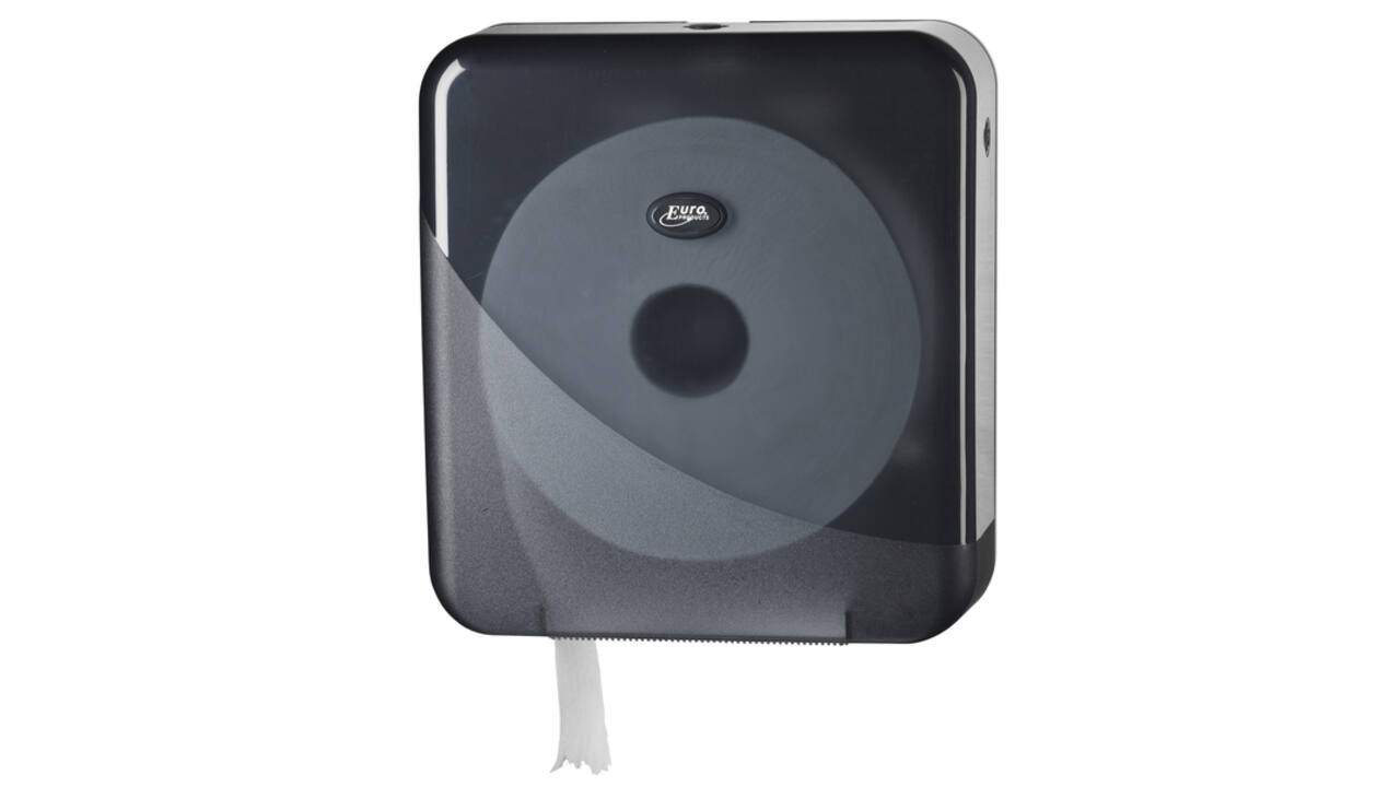 Toiletpapierdispenser Pearl Line P4 jumbo groot zwart 431054