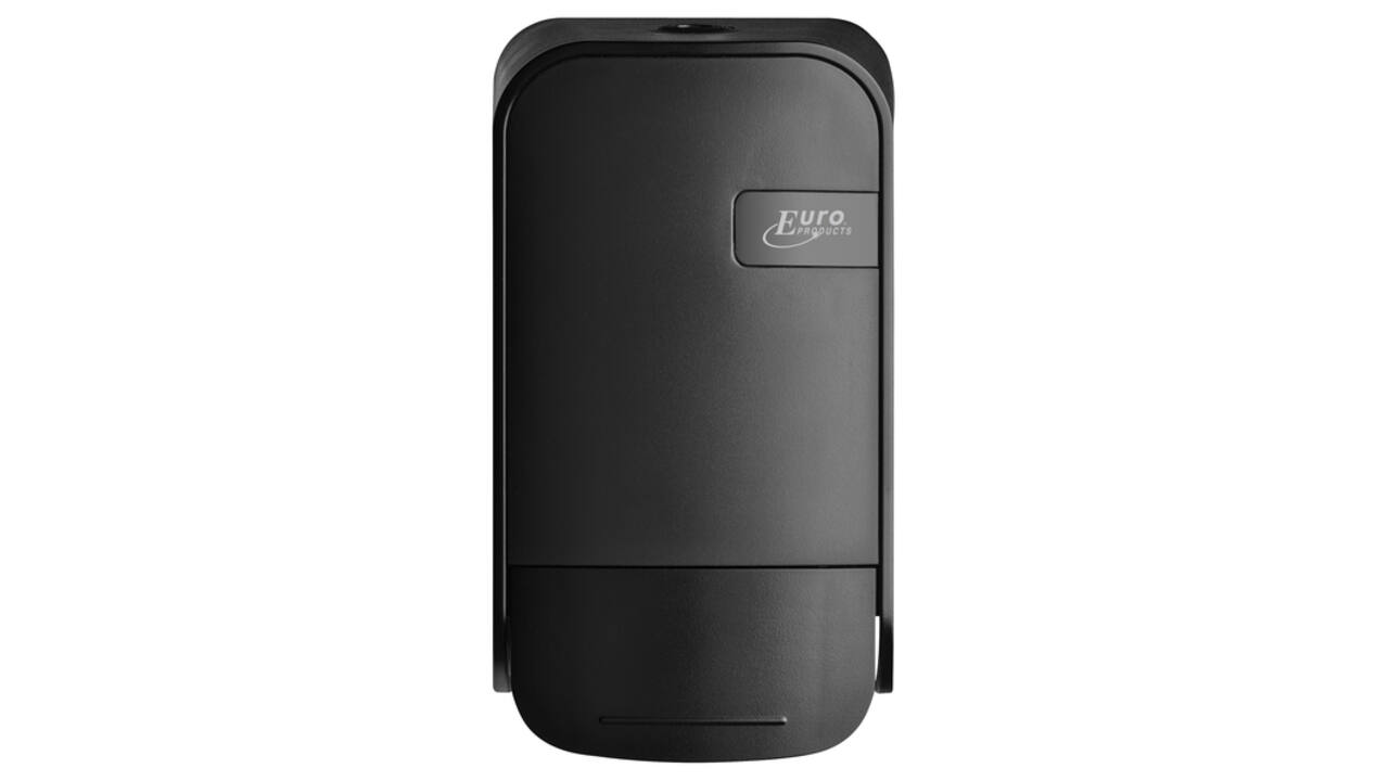 Toiletbrilreinigerdispenser Quartzline Q21 schuim 400ml zwart 441651