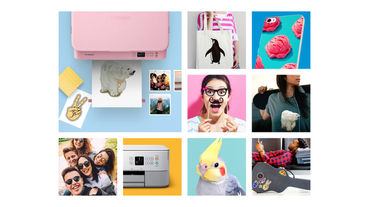 Fotopapier Canon creatieve kit met 3 soorten papier 60 vel