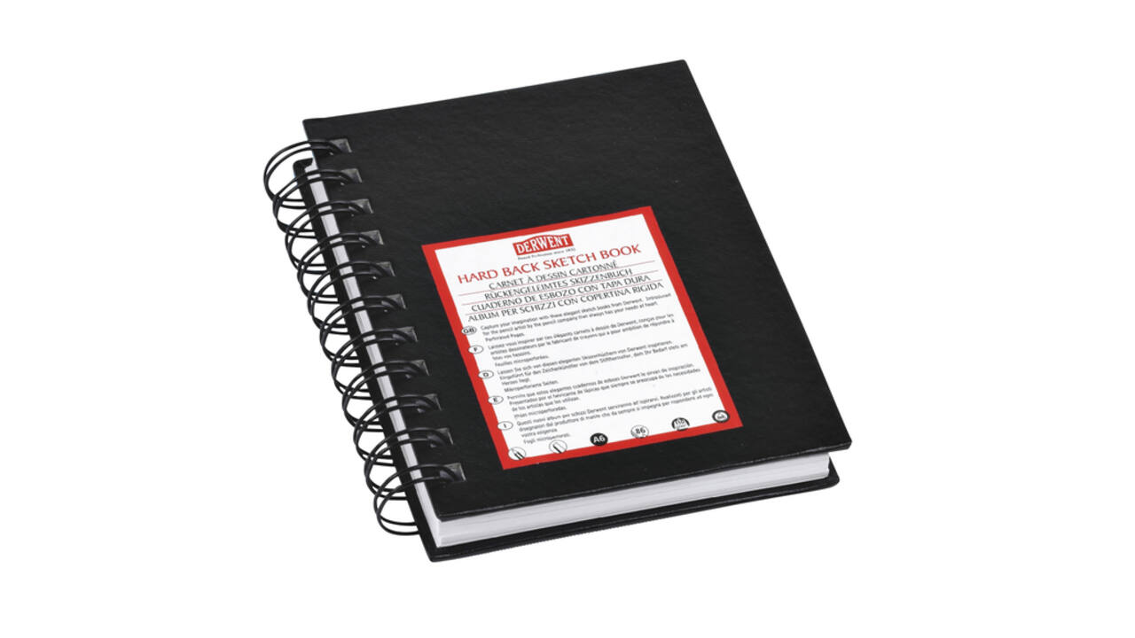 Schetsboek Derwent Big Book A5 harde kaft