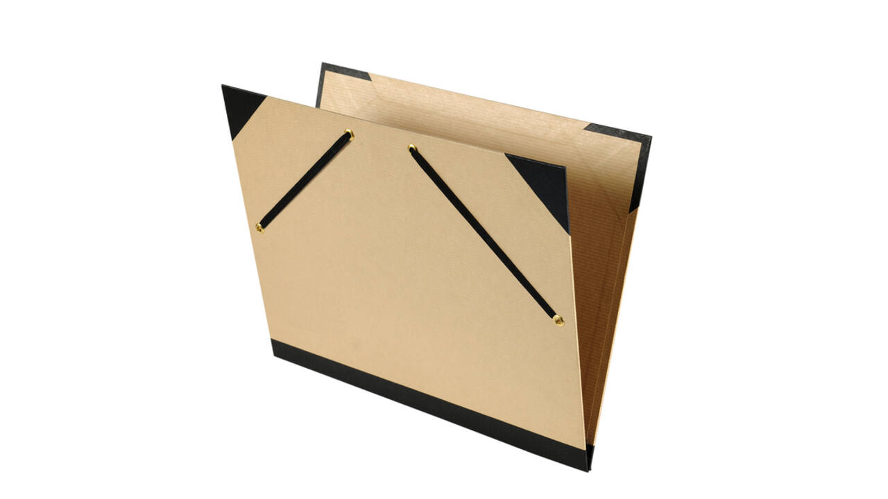 Tekenmap Canson Tendance elastieksluiting 520x720mm bruin