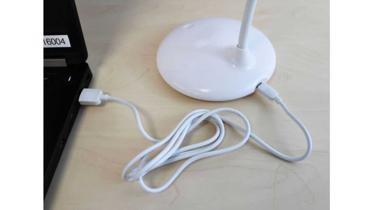Bureaulamp Unilux Nelly led wit