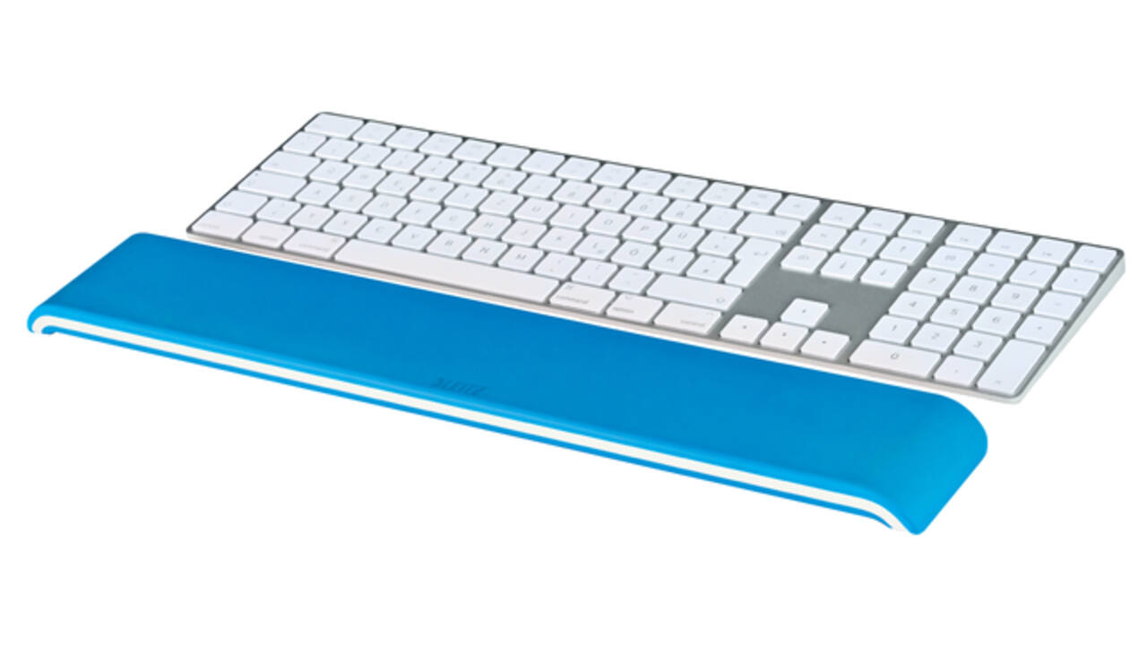 Polssteun Leitz WOW Ergo verstelbaar blauw