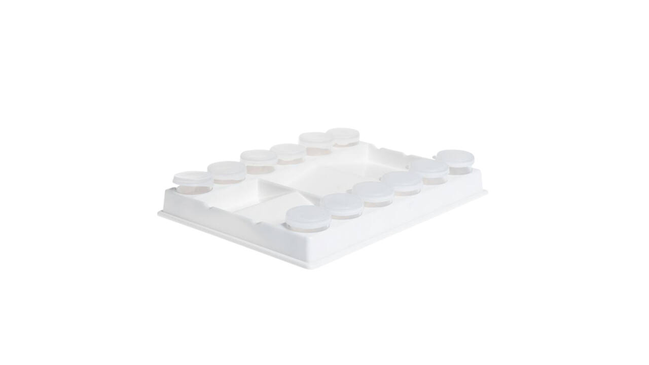 Palet Conda 20 x 15 x 3 cm plastic wit