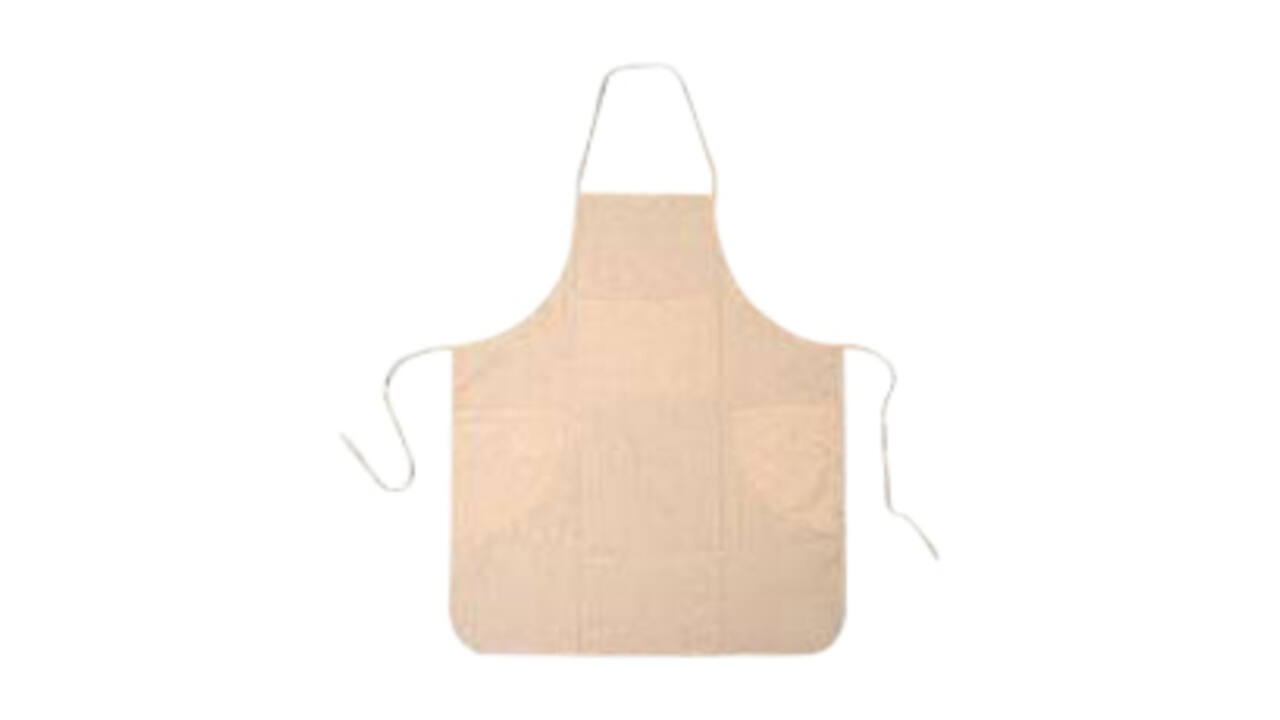 Schilderschort Conda 79 x 69 cm wit