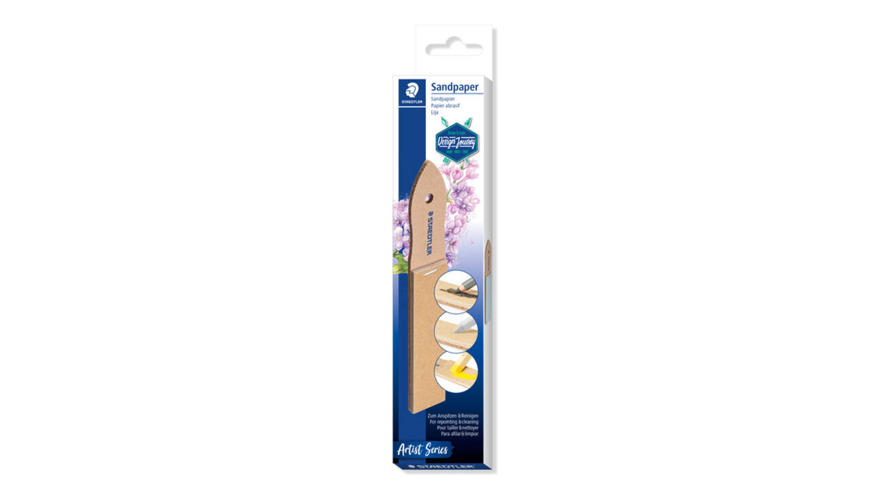 Sandpaper Staedtler voor potloden blister 12 vel