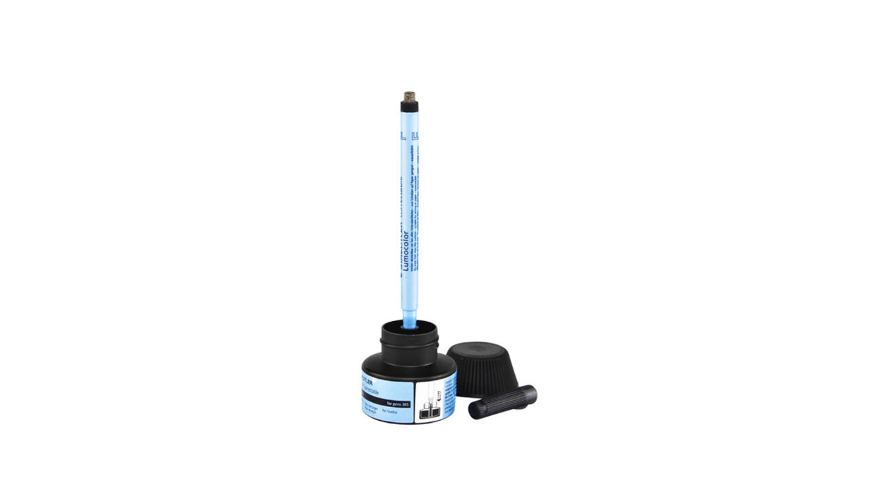 Viltstiftvulling Staedtler Lumocolor 305 non permanent correctable zw