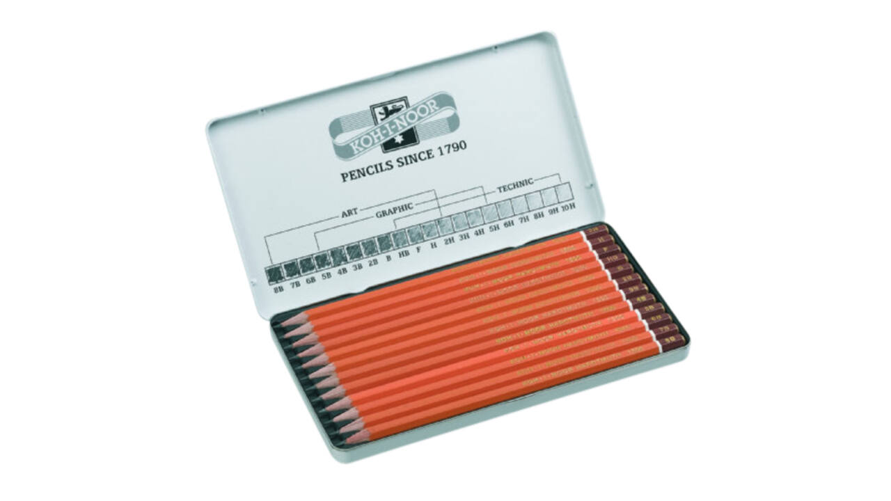 Potloodstift Koh-I-Noor 1502 Artset 8B-2H