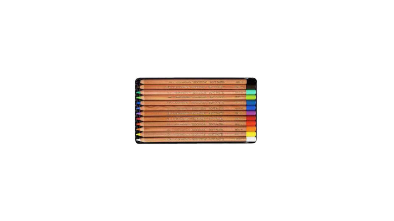 Pastelpotlood Koh-I-Noor gioconda 12 assorti