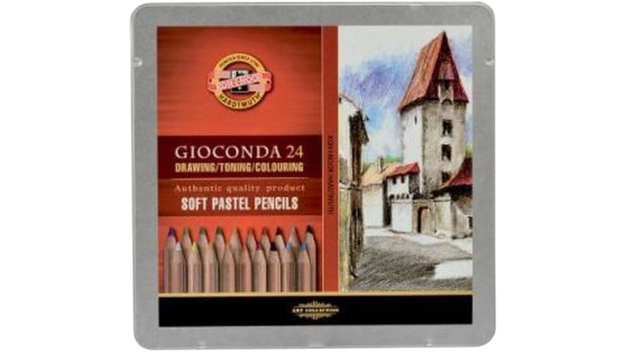 Pastelpotlood Koh-I-Noor gioconda 24 assorti
