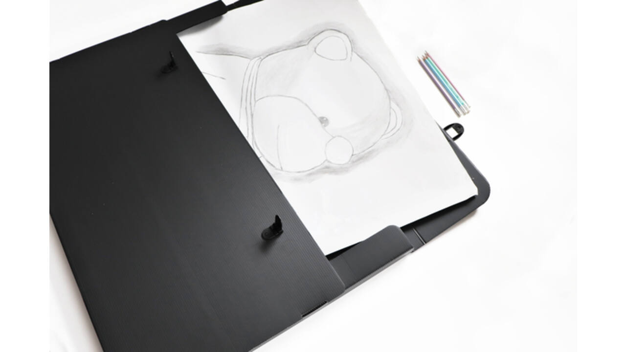 Tekenkoffer Favorit Every Line 735x520x50mm zwart