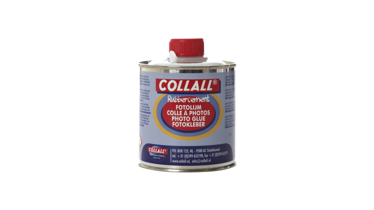 Rubbercement Collall 250ml + kwast