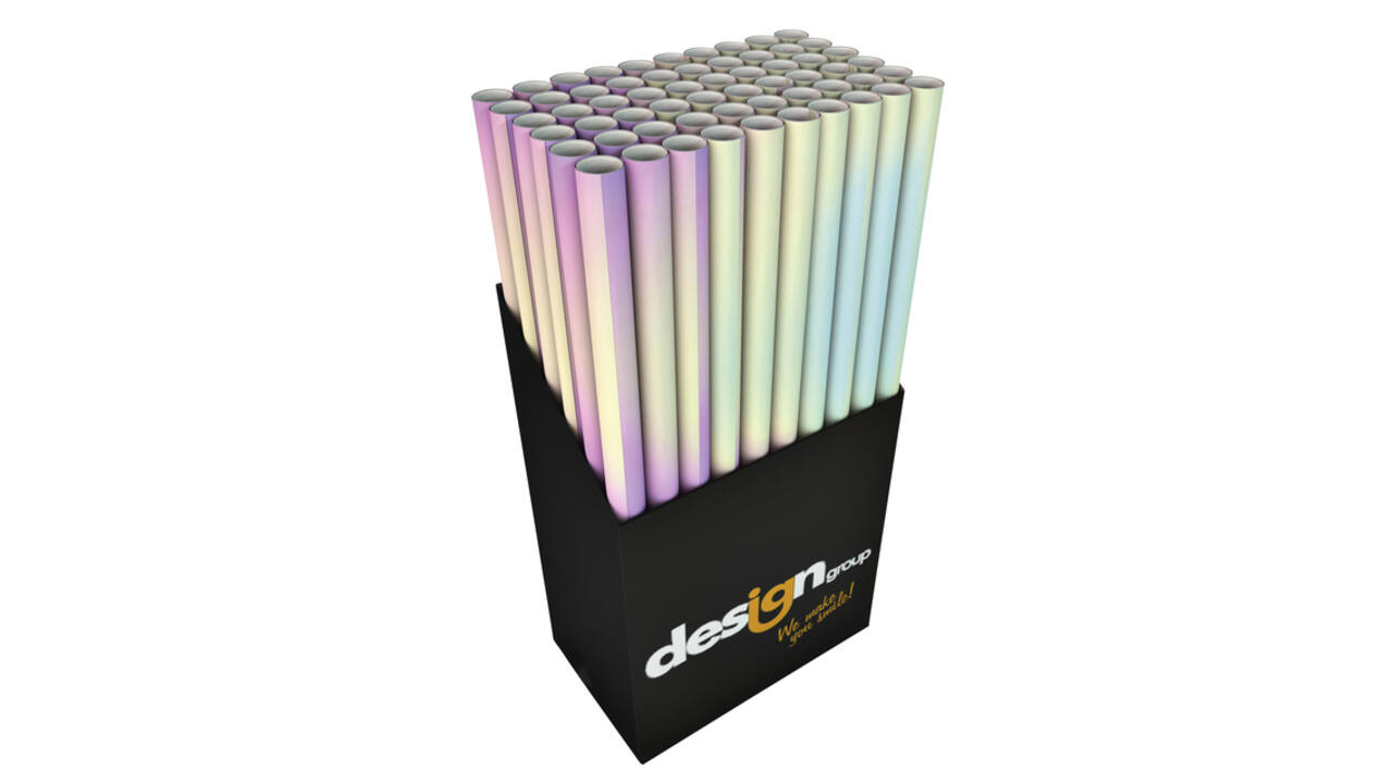 Inpakfolie Design Group iriserende folie 300x70cm