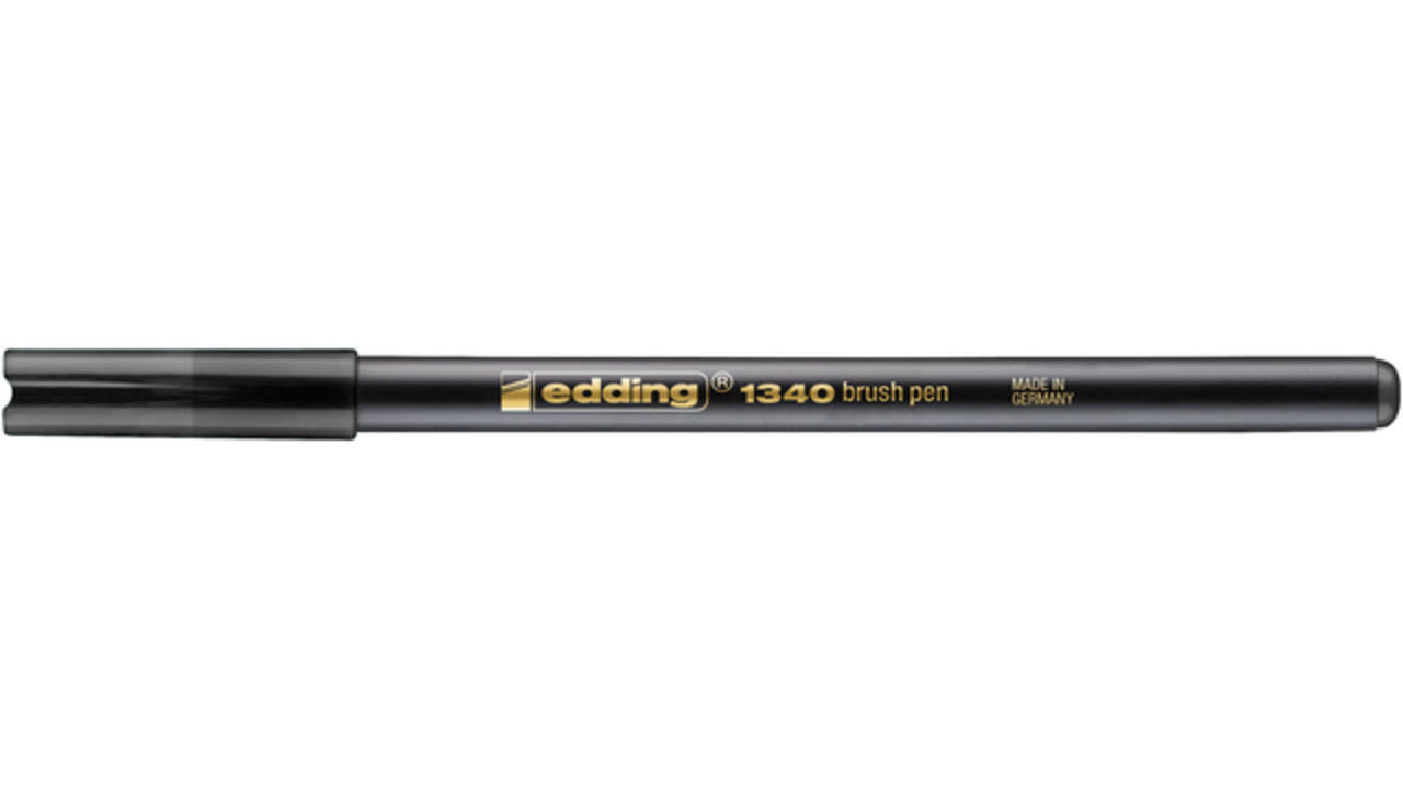 Brushpen edding 1340 zwart