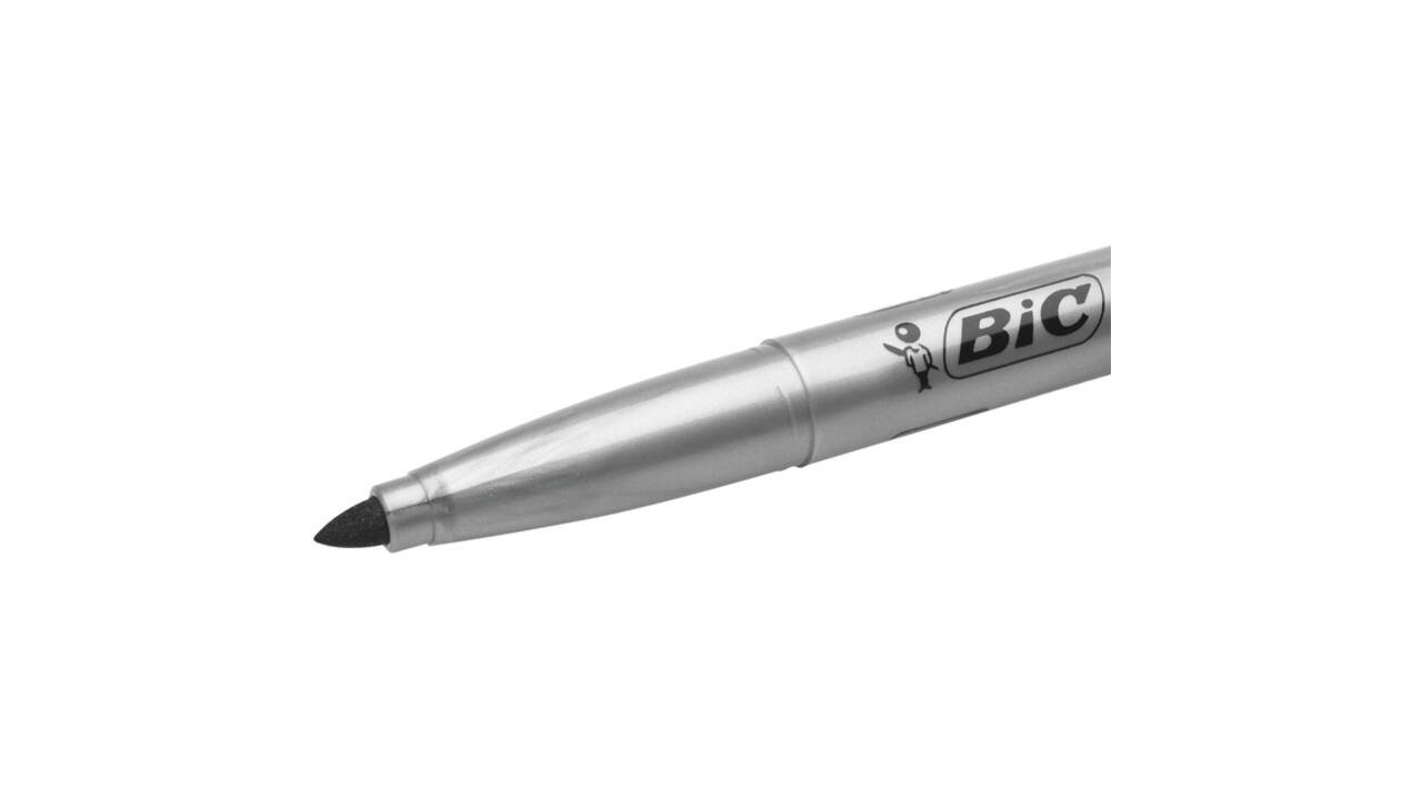 Viltstift Bic ecolutions rond fijn assorti blister à 4 kleuren