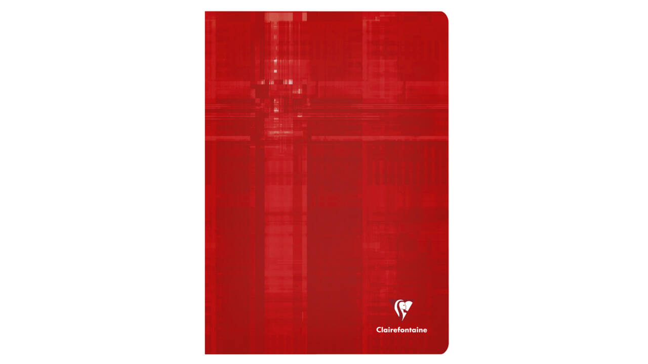 Schrift Clairefontaine A4 lijn 80 pagina's 90gr assorti