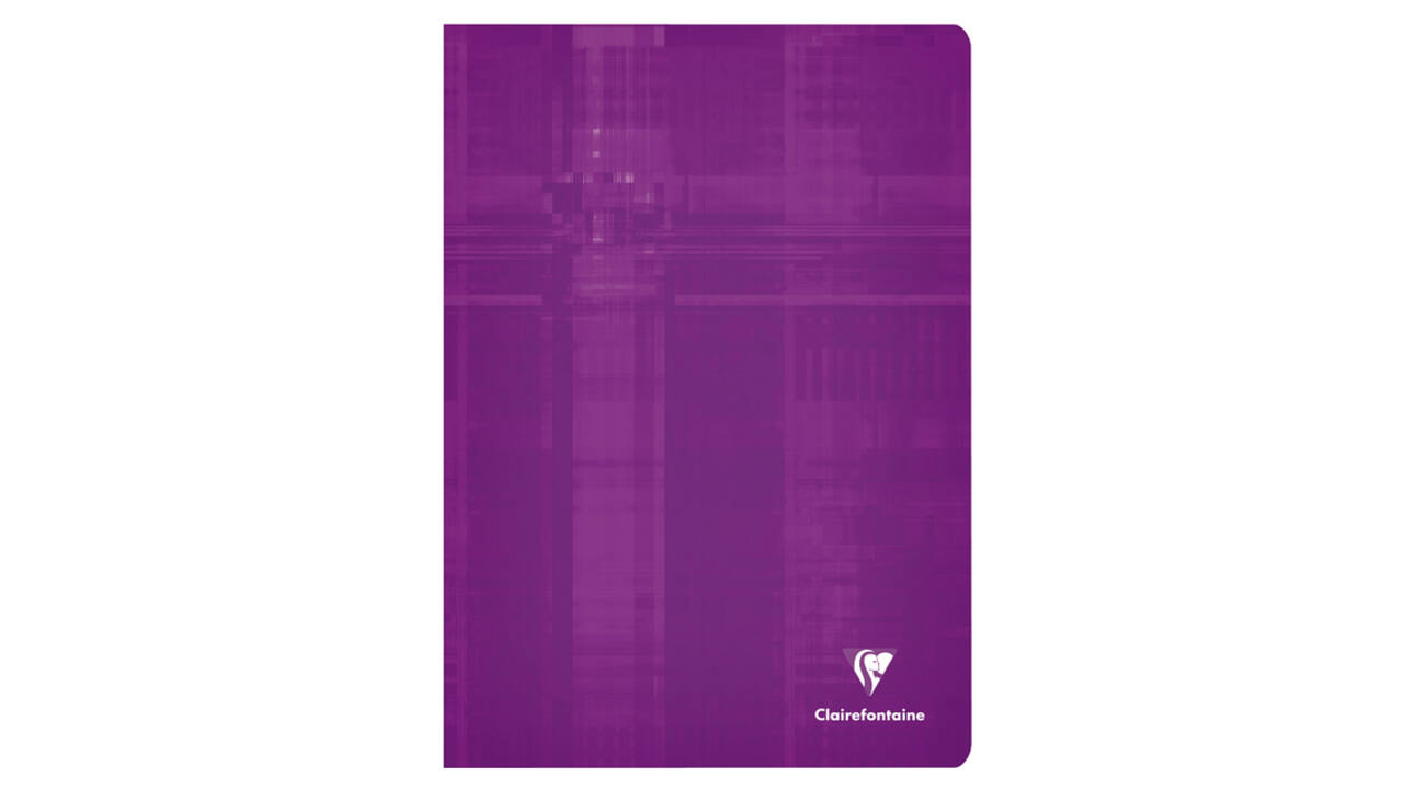 Schrift Clairefontaine A4 lijn 80 pagina's 90gr assorti