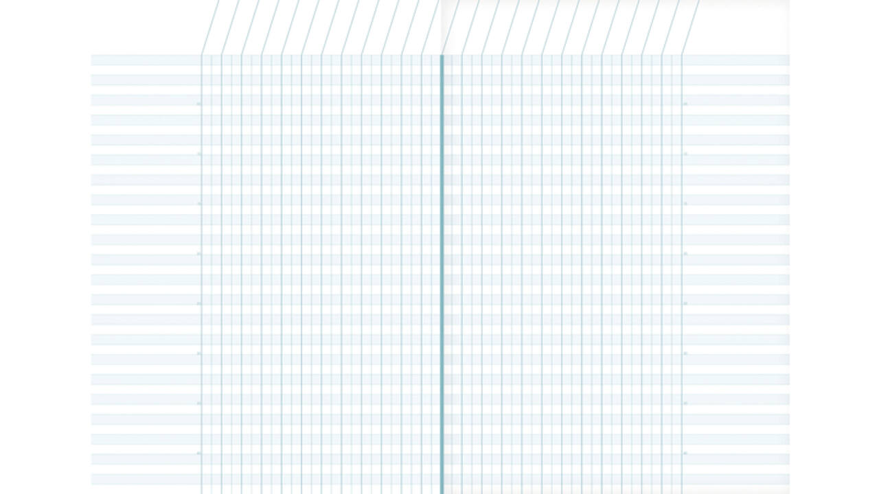 Puntenboek leraren Clairefontaine A4 72 pagina's 110gr meertalig assorti