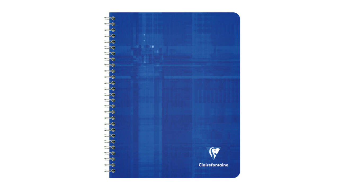 Schrift Clairefontaine A5+ ruit 5x5mm 120 pagina's 90gr assorti
