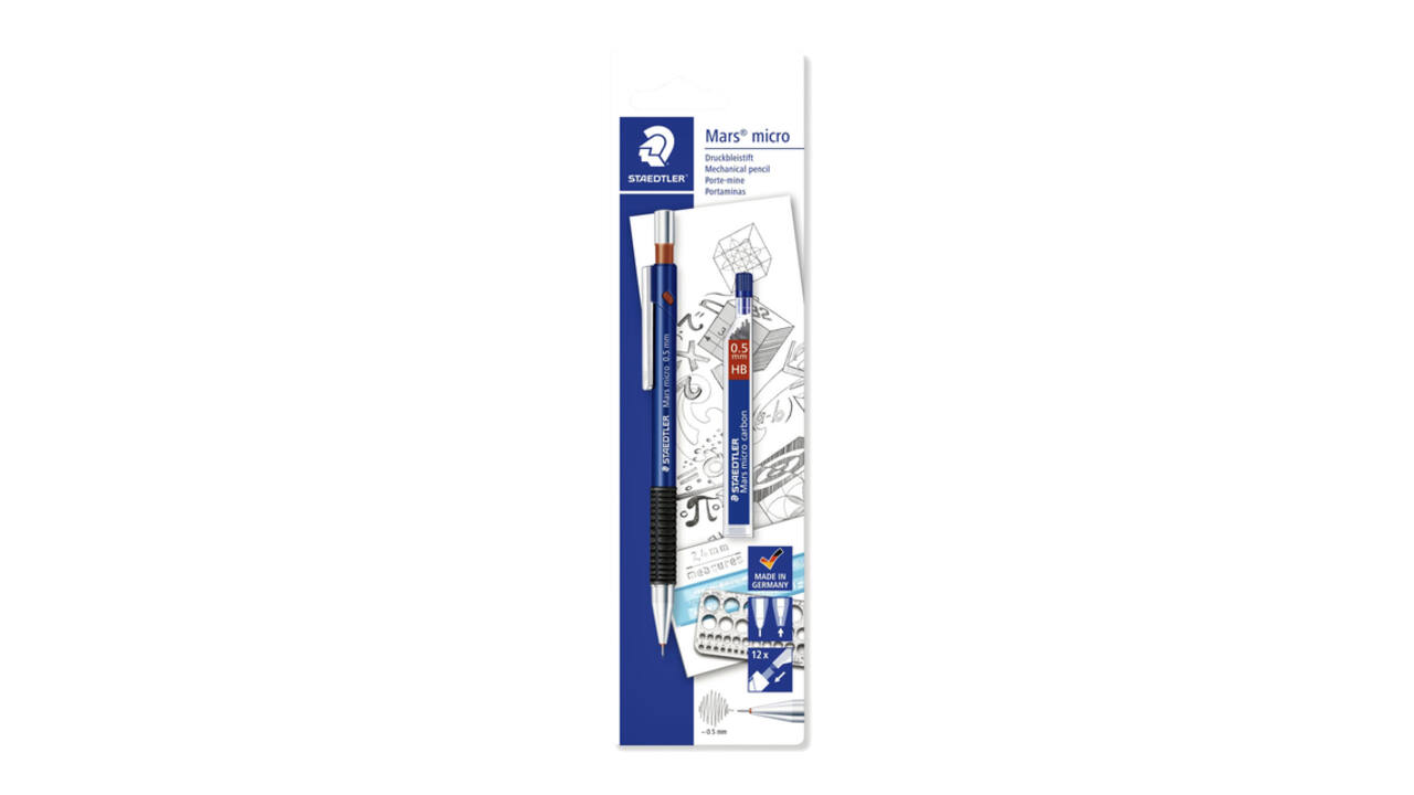 Vulpotlood Staedtler Marsmicro 0.5mm + extra fijnstiften