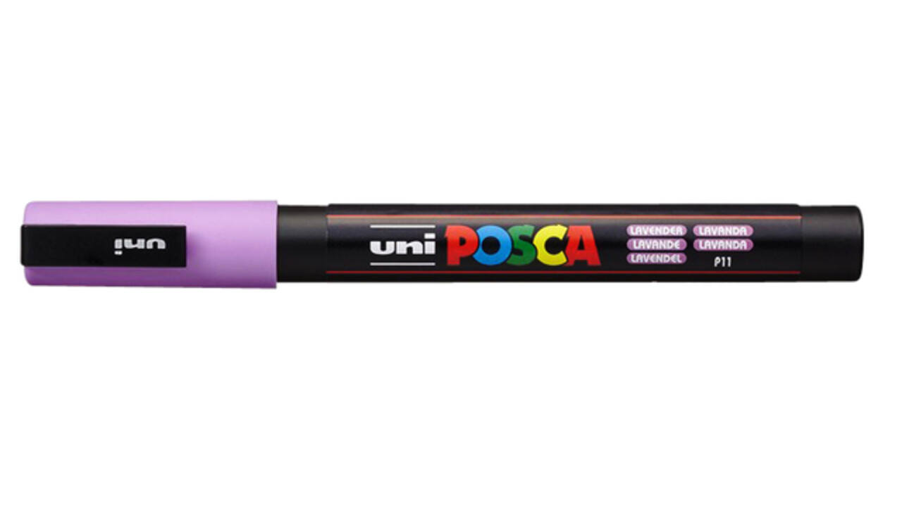 Paintmarker Uni POSCA PC3M fijn lavendel