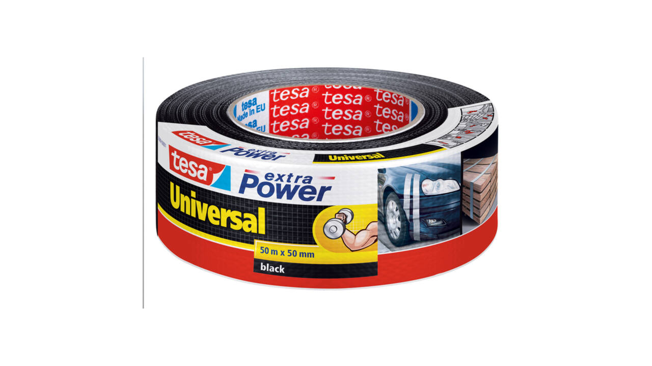 Duct tape tesa® extra Power Universal 50mx50mm zwart