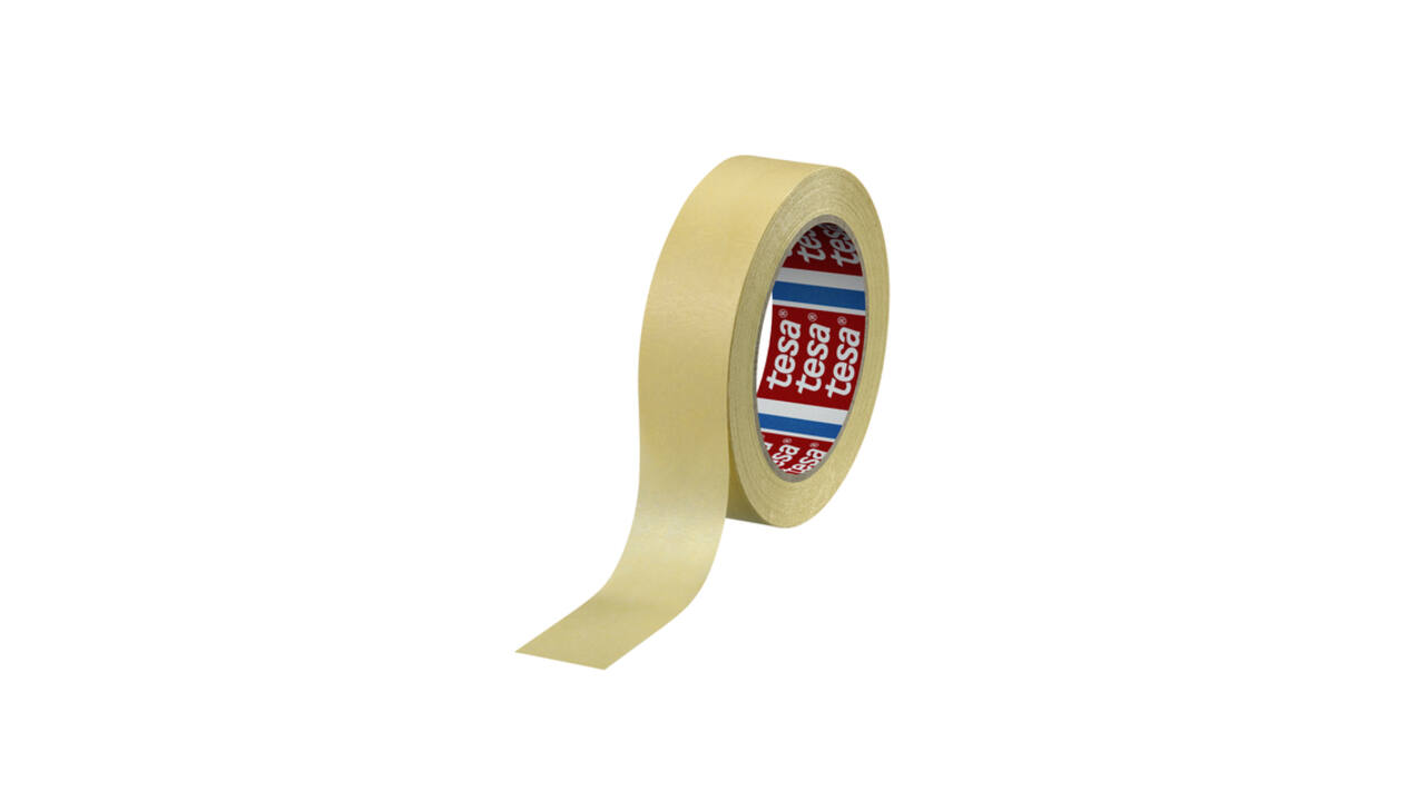 Afplaktape tesa® Professional 4323 38mmx50m lichtcrème