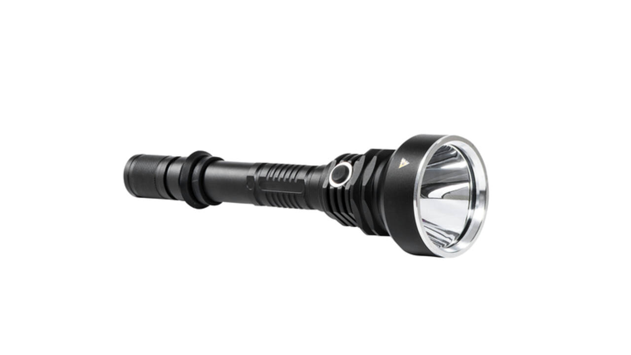 Zaklamp MAUL Helios LED 23cm accu lichtbereik 300m 10W