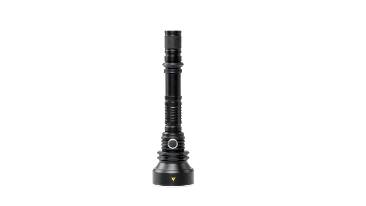 Zaklamp MAUL Helios LED 23cm accu lichtbereik 300m 10W