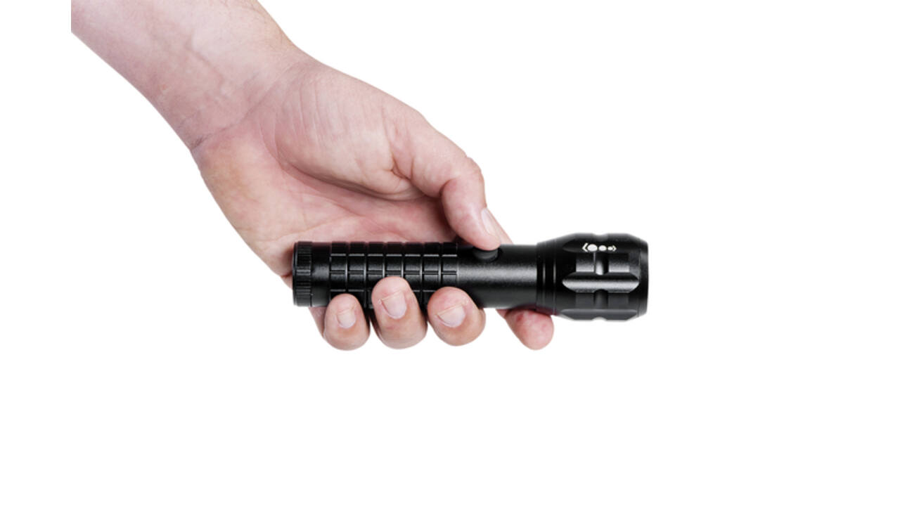Zaklamp MAUL Kronos S LED 14cm lichtbereik 196m 3W