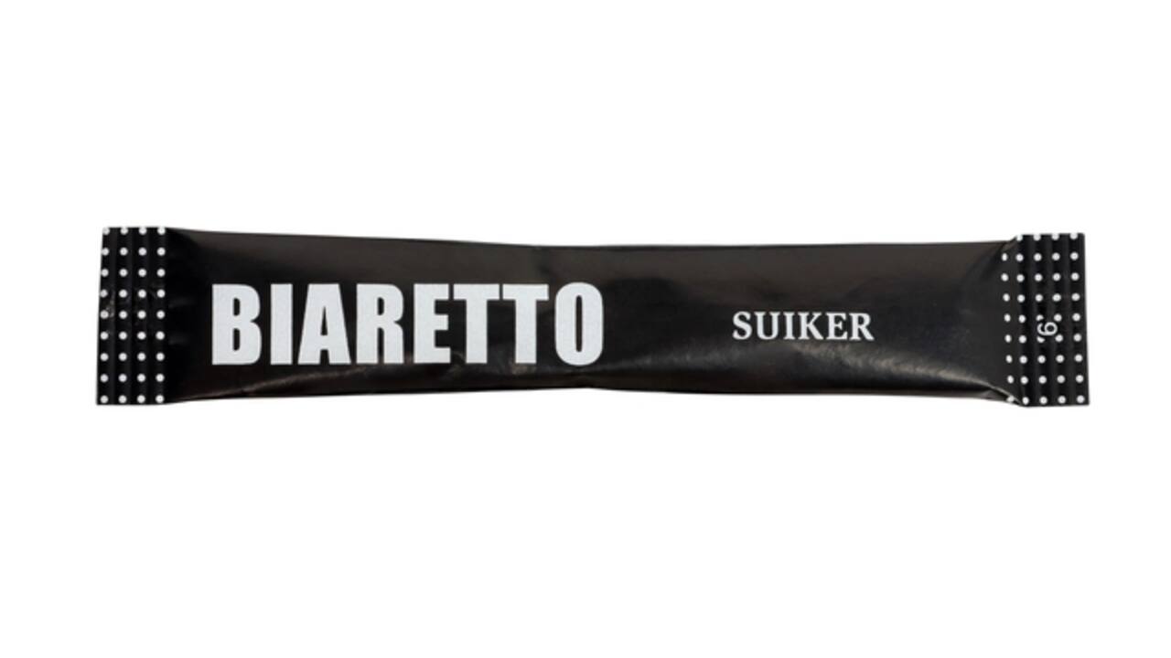 Suikersticks Biaretto 4 gram 600 stuks