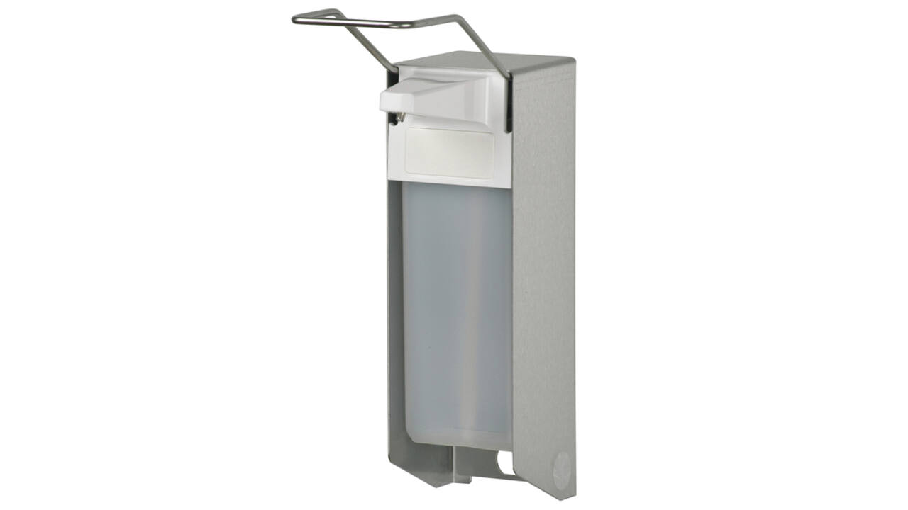 Zeepdispenser Ingo-man Classic lange beugel 1000ml zilver 1005100